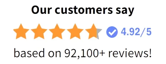 Nerve Calm rated 4.9 out of 5 based on 9,200+ reviews